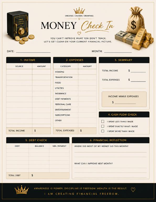 Financial Reset Look Inside preview page 2