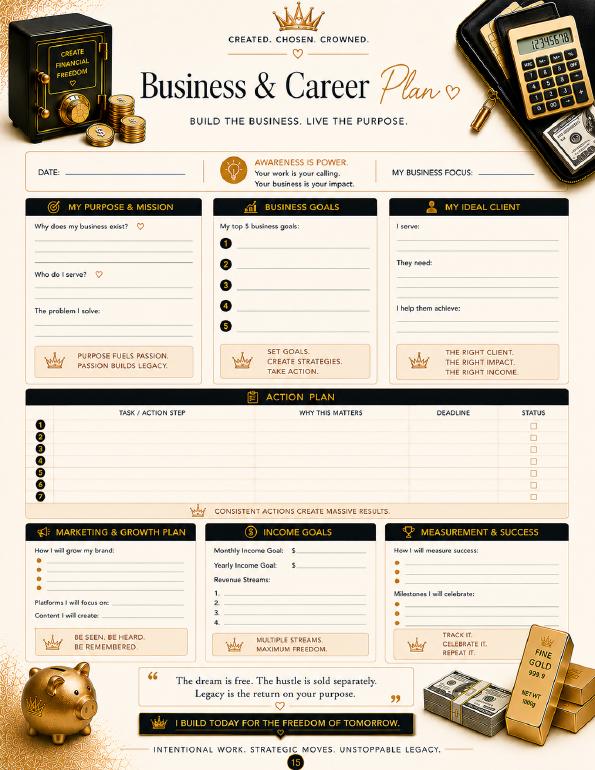 Financial Reset Look Inside preview page 15